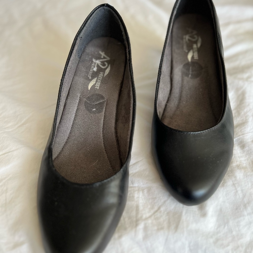 A2 By Aerosoles Black Heels
